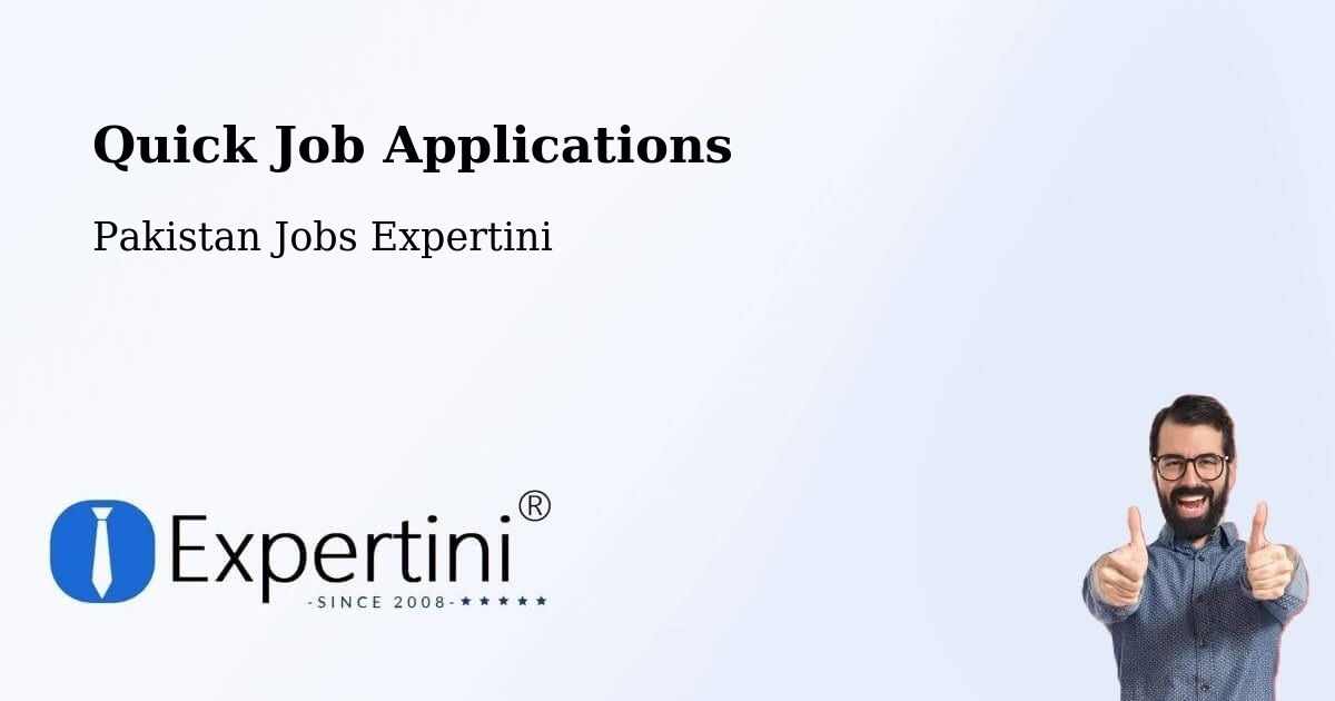 Quick Apply Feature – Surab - Pakistan Jobs Expertini